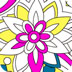 魔法花园填色