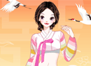 美女朝鲜服