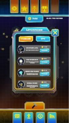 合并闲置枪械制造RPG游戏