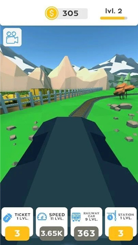 空闲火车铁路游戏最新版