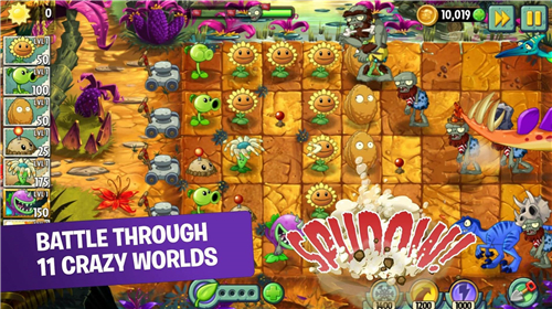 pvz2国际版全植物满级修改版