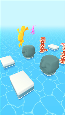 弹跳竞赛3D游戏