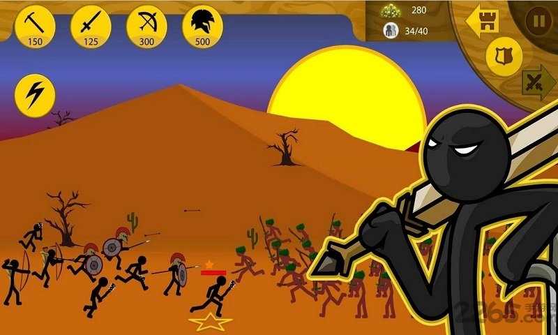 火柴人战争遗产所有兵种修改版