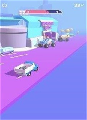 驾驶包裹车
