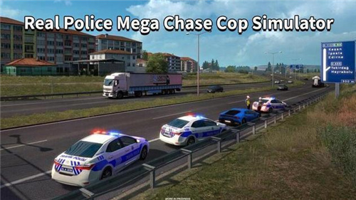 逼真的警车模拟器
