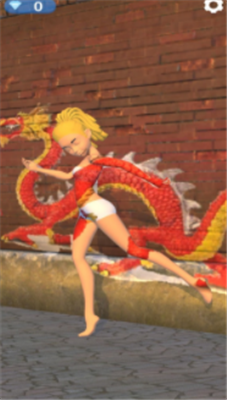 彩绘女神