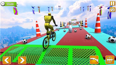 超级英雄BMX自行车赛游戏