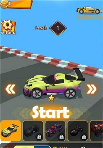 极限道路赛车挑战游戏