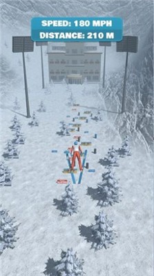 斜坡滑雪游戏