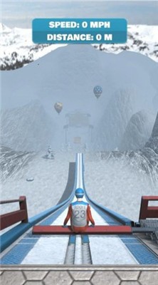 斜坡滑雪游戏