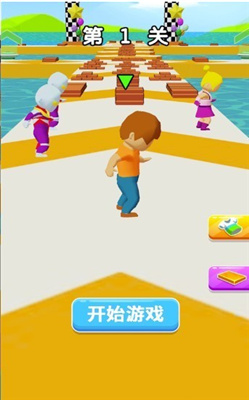搭桥竞速赛游戏