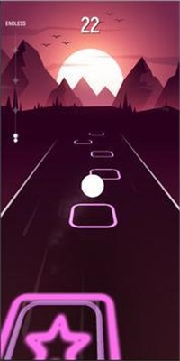 黑粉色瓷砖跳游戏