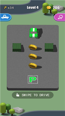 画线停车