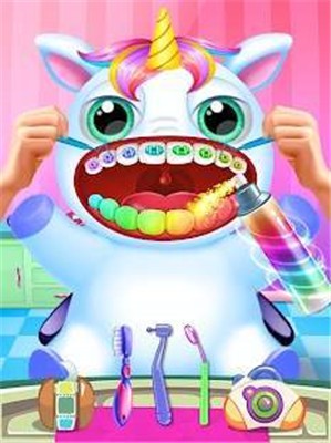 宠物牙科医生游戏