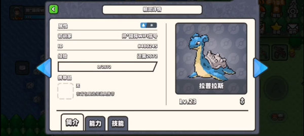 口袋妖怪DS内测精灵