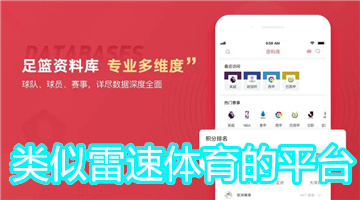 类似雷速体育的平台