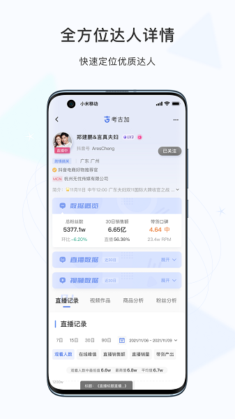 考古加软件电商数据分析软件下载