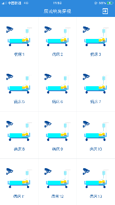 层流病房探视