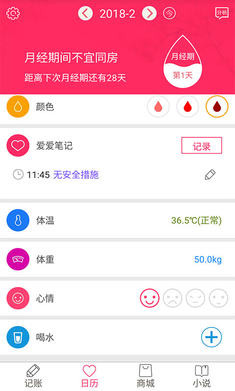 排卵期安全期日历