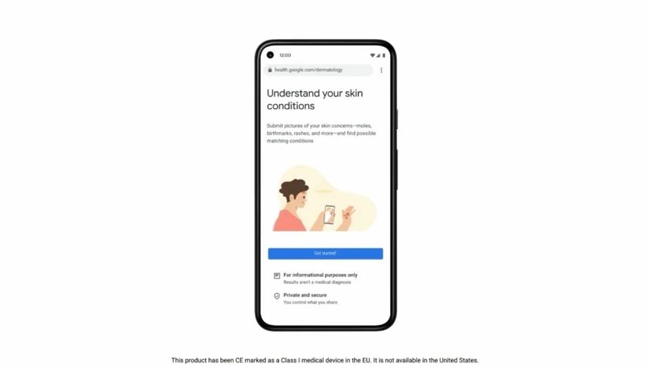 谷歌AI皮肤病检测app软件