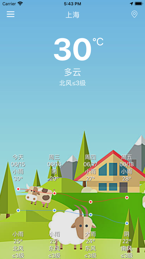 简一天气预报