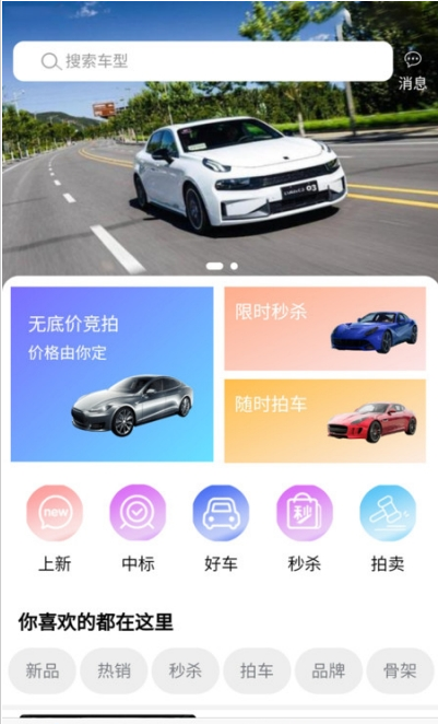 松子拍车App官方版软件图片1