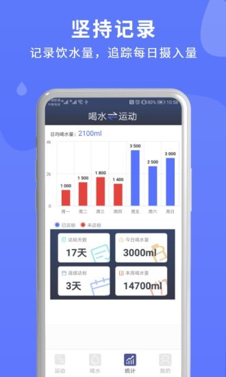 喝水运动提醒APP手机客户端下载