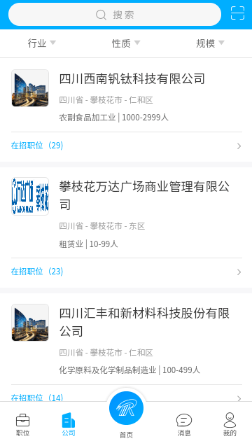 攀西人才网