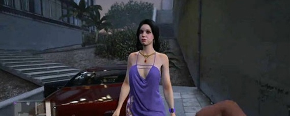 gta5怎么和女人上车视频