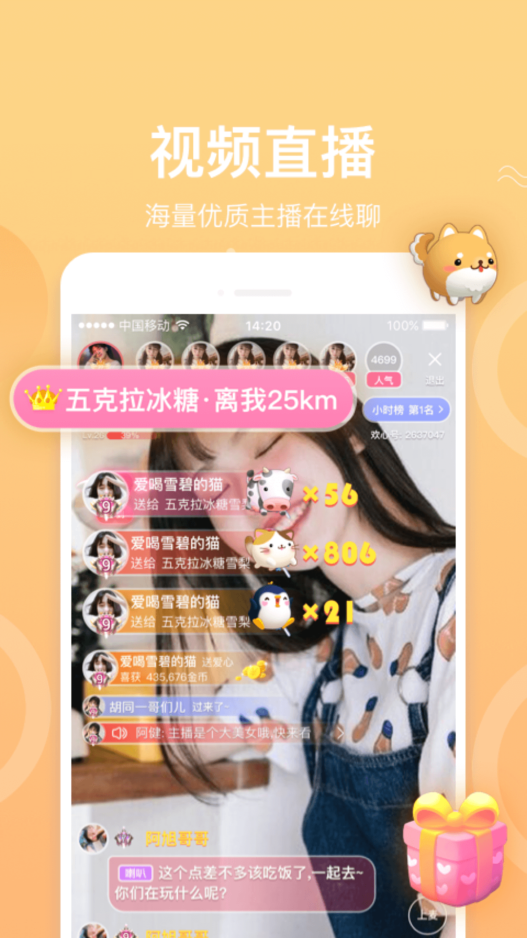 欢心app直播