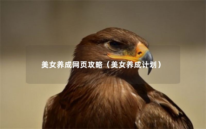 美女养成网页攻略(美女养成计划) 美女养成网页攻略(美女养成计划)