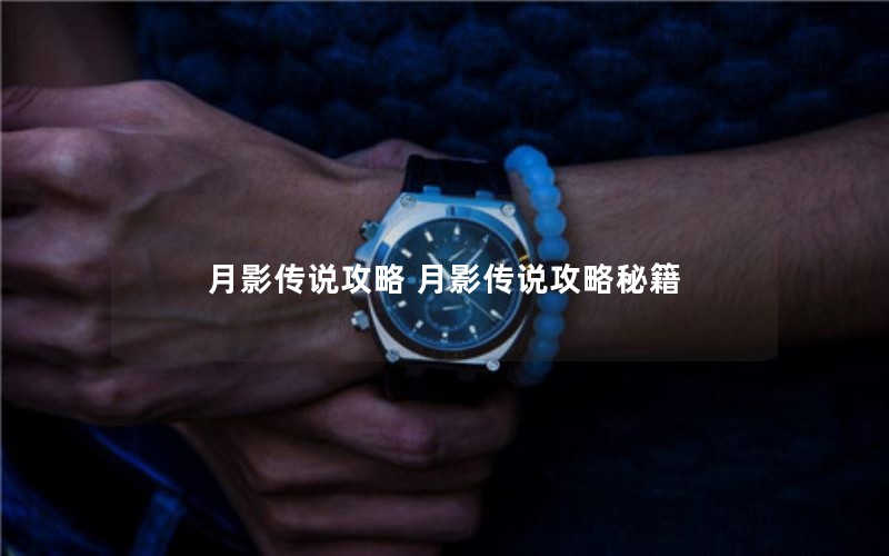 月影传说攻略 月影传说攻略秘籍