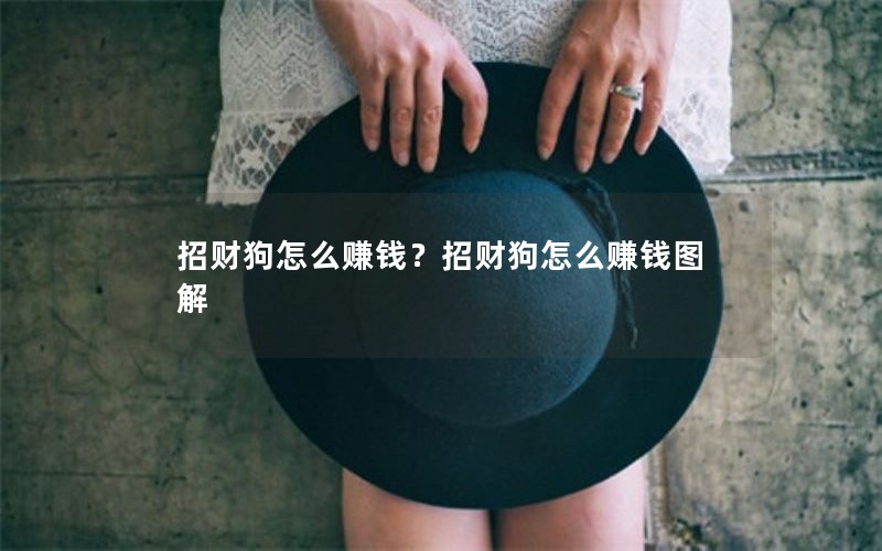 招财狗怎么赚钱？招财狗怎么赚钱图解