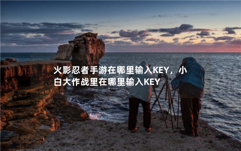 火影忍者手游在哪里输入KEY，小白大作战里在哪里输入KEY