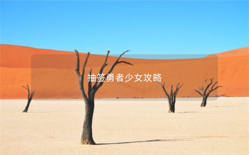 抽签勇者少女攻略