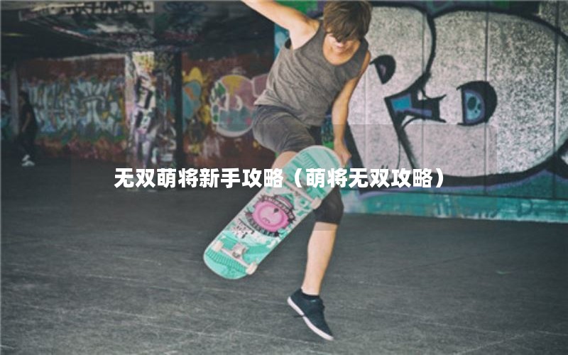 无双萌将新手攻略（萌将无双攻略）
