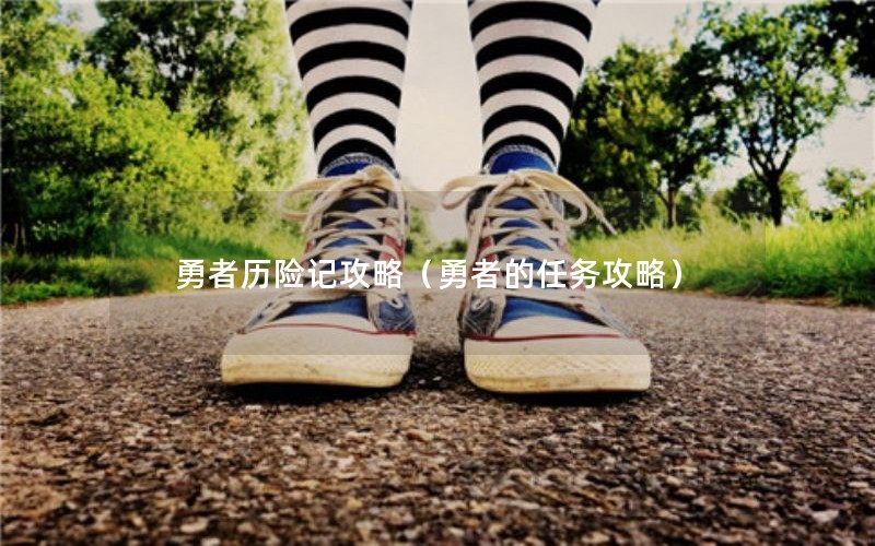 勇者历险记攻略（勇者的任务攻略）