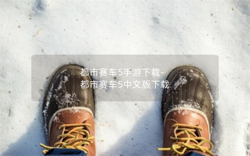 都市赛车5手游下载-都市赛车5中文版下载