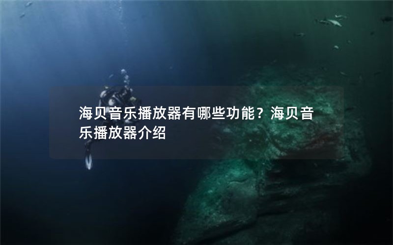 海贝音乐播放器有哪些功能？海贝音乐播放器介绍