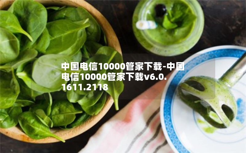 中国电信10000管家下载-中国电信10000管家下载v6.0.1611.2118