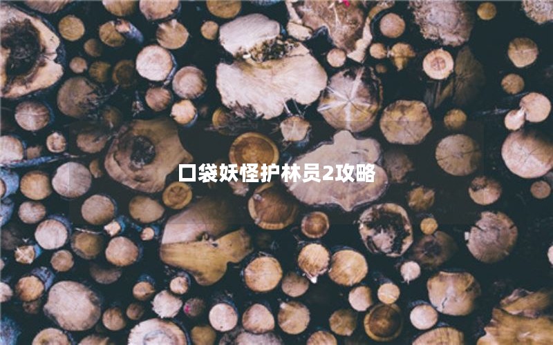 口袋妖怪护林员2攻略