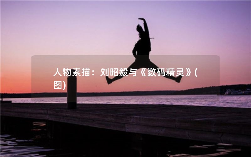 人物素描：刘昭毅与《数码精灵》(图)