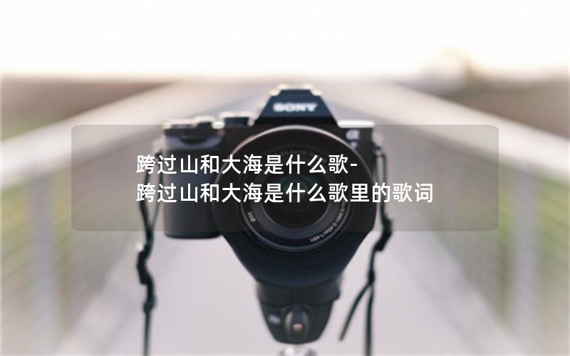 跨过山和大海是什么歌-跨过山和大海是什么歌里的歌词