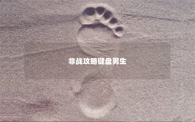 非战攻略键盘男生