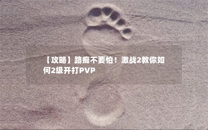 【攻略】路痴不要怕！激战2教你如何2级开打PVP
