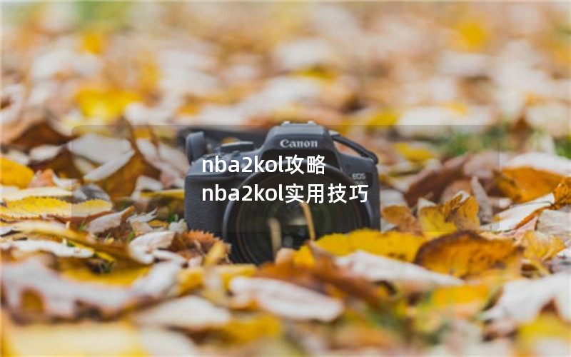 nba2kol攻略 nba2kol实用技巧