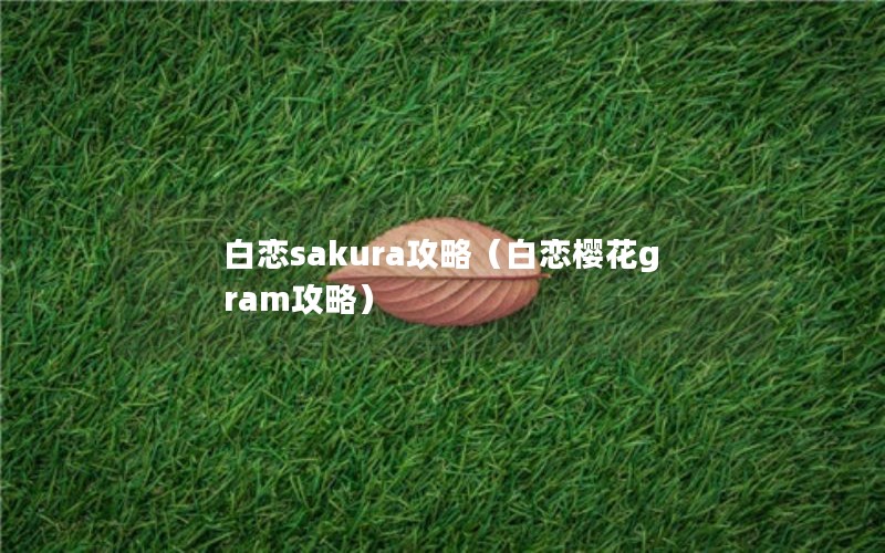 白恋sakura攻略（白恋樱花gram攻略）