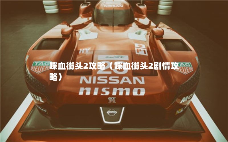 喋血街头2攻略（喋血街头2剧情攻略）