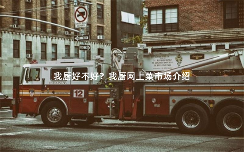 我厨好不好？我厨网上菜市场介绍