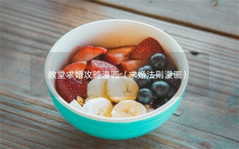 教堂求婚攻略漫画(求婚法则漫画) 教堂求婚攻略漫画(求婚法则漫画)